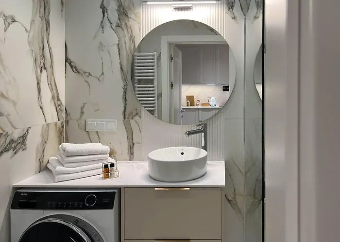 Lägenhet Morska Bryza Aktena Shellter *